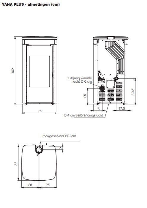 Edilkamin Yana 9+ kW EVO